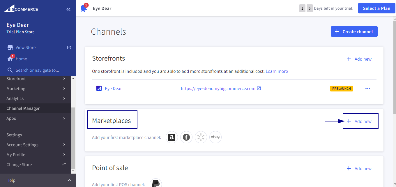 Bigcommerce Amazon integration process